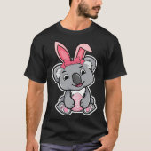 Easter Egg Hunt Bunny Ear Koala Easter Day 2023 Tシャツ (正面)