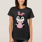 Easter Egg Hunt Bunny Ear penguin Easter Day 2023 Tシャツ (正面)