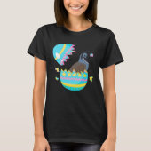 Easter Egg Hunt Bunny Ear Quail Easter Day 2023 Tシャツ (正面)