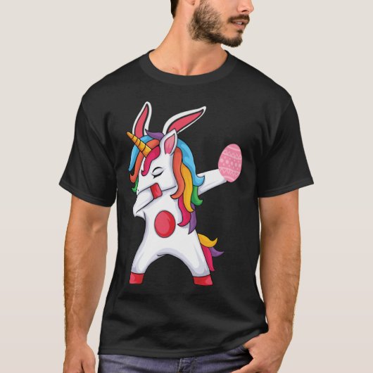 Easter Egg Hunt Bunny Ear Unicorn Easter Day 2023 Tシャツ (正面)