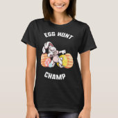 Easter Egg Hunt Champ Dabbing Bunny Candy kids Sp Tシャツ (正面)