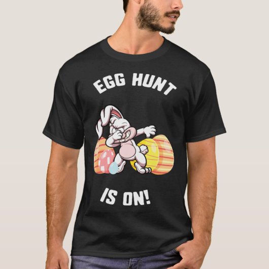 Easter Egg Hunt Is On Dabbing Bunny Candy kids  Sp Tシャツ (正面)