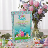 Easter Egg Hunt, Kids Easter Celebration Party 招待状