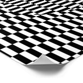 Easter Egg Hunt OpArt ポスター (角)