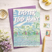 Easter Egg Hunt Party Invitations 招待状