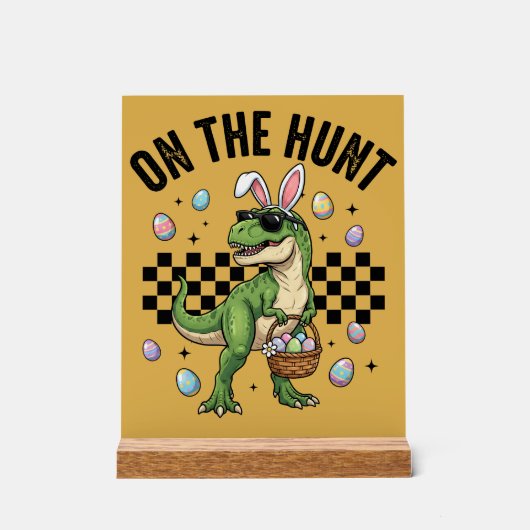 Easter Egg Hunt Sign アクリルサイン (正面)