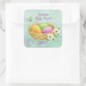 Easter Egg Hunt Stickers 2027 スクエアシール (バッグ)