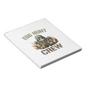 Easter Egg Hunter Crew Camo Hunting Easter Day T-S ノートパッド (アングル)