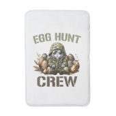 Easter Egg Hunter Crew Camo Hunting Easter Day T-S バスマット (正面縦)