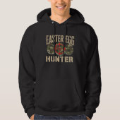 Easter Egg Hunter  Egg Hunting Season Camo パーカ (正面)