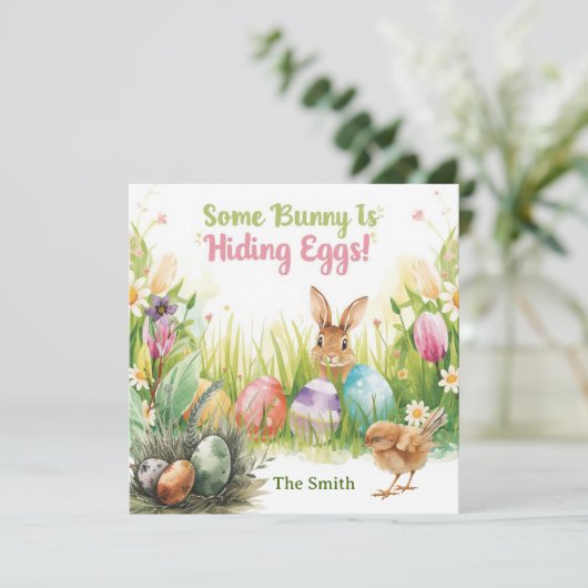 Easter egg hunting 招待状 (スタンド正面)