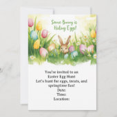Easter egg hunting 招待状 (正面)