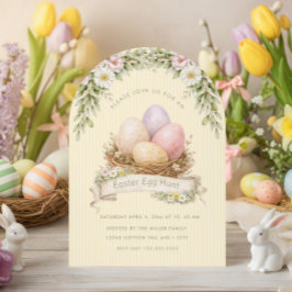 Easter Egg Nest | Easter Egg Hunt 招待状
