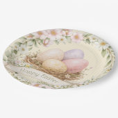 Easter Egg Nest | Happy Easter ペーパープレート (アングル)