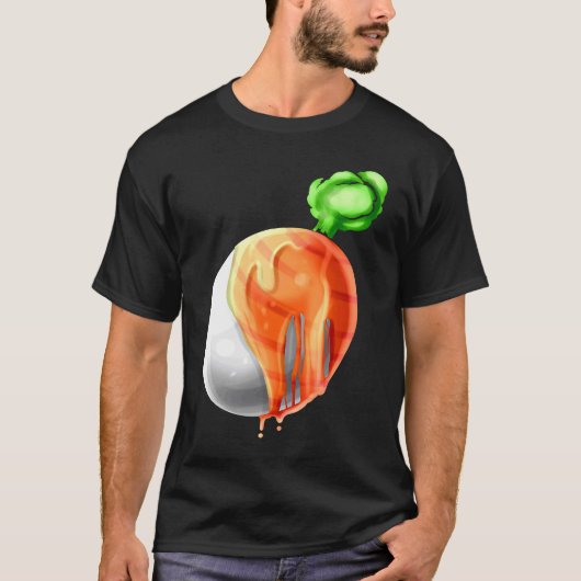 Easter Egg Painted As Carrot On Easter Tシャツ (正面)