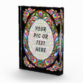 Easter Egg Psychedelic Design フォトブロック (右)