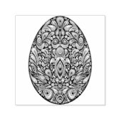 Easter Egg Psychedelic Design Kids Organic T-Shirt セルフインキングスタンプ (デザイン)