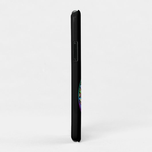 Easter Egg Psychedelic Design Kids Organic T-Shirt Case-Mate iPhoneケース (裏面/右)