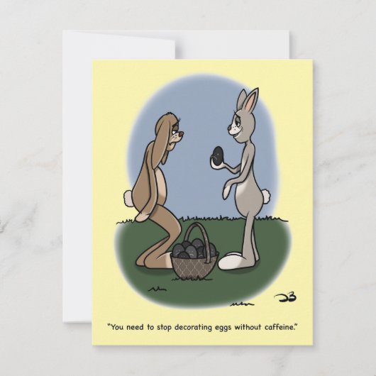 Easter Eggs Flat Card シーズンカード (正面)