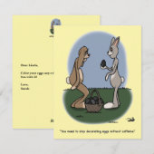 Easter Eggs Flat Card シーズンカード (正面/裏面)