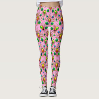 EASTER EGGS ~ Green Yellow 3D ~  Leggings レギンス