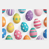 Easter Eggs Photo ラッピングペーパーシート (正面3)