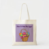 Easter Eggs Tote Bag トートバッグ (正面)