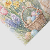 Easter Eggs Tulips and Cute Cat  薄葉紙 (詳細)