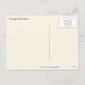 Easter Eggs & Violets シーズンポストカード (裏面)