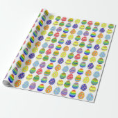 Easter eggs wrapping paper ラッピングペーパー (アンロールド)