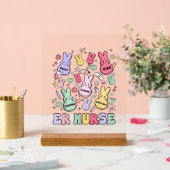 Easter ER Emergency Department Nurse Practitioner  アクリルサイン (ウェディング)