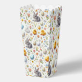 Easter Favor Box – Tiny Eggs, Bunnies & Chicks  フェイバーボックス (裏面)