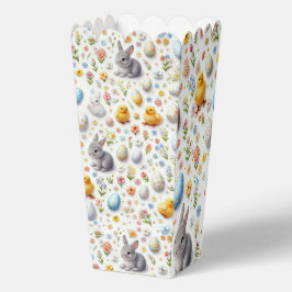 Easter Favor Box – Tiny Eggs, Bunnies & Chicks  フェイバーボックス