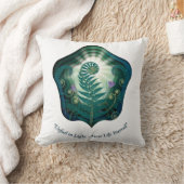 Easter Fern Unfurl in Glory, Easter Gift クッション (ブランケット)