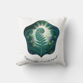 Easter Fern Unfurl in Glory, Easter Gift クッション (正面)