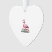 Easter Flamingo T-Shirt オーナメント (正面)