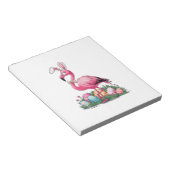 Easter Flamingo T-Shirt ノートパッド (アングル)