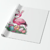 Easter Flamingo T-Shirt ラッピングペーパー (アンロールド)