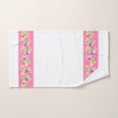 Easter Floral Rabbits バスタオルセット (ハンドタオル)