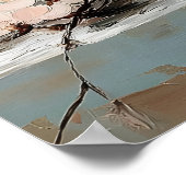 Easter Flower Basket, Spring Print, Vintage Easter ポスター (角)