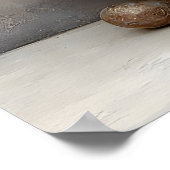 Easter Flowers Egg Print, Spring Vintage Printable ポスター (角)