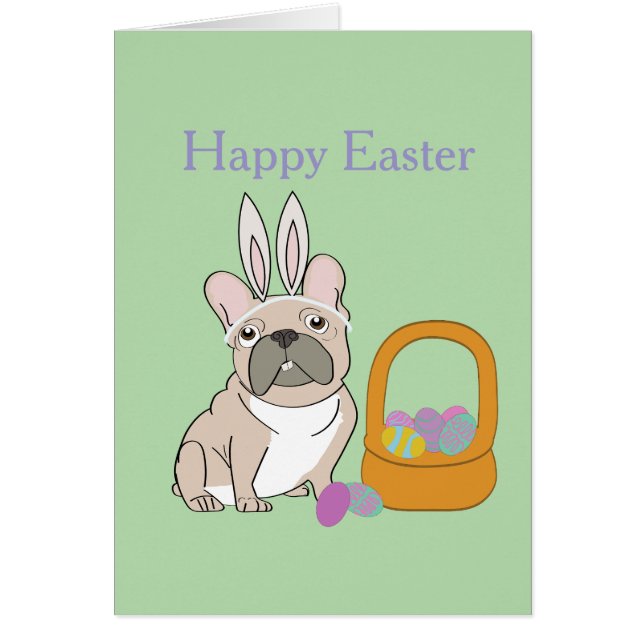 Easter French Bulldog (正面)