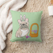 Easter French Bulldog クッション (ブランケット)