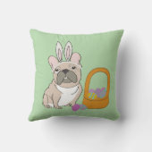 Easter French Bulldog クッション (裏面)