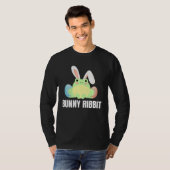 Easter Frog Bunny Ribbit For Amphibian Tシャツ (正面フル)