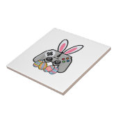 Easter Gaming Controller Bunny Ears Boys Kids Yout タイル (側面)