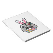 Easter Gaming Controller Bunny Ears Boys Kids Yout ノートパッド (アングル)