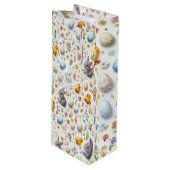 Easter Gift Bag – Festive Spring Gift  ワインギフトバッグ (正面アングル)