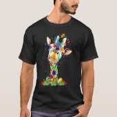 Easter Giraffe World Autism Awareness Day Tシャツ (正面)