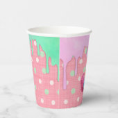 Easter Gnome Polkadot Eggs Icing Drips 紙コップ (右)